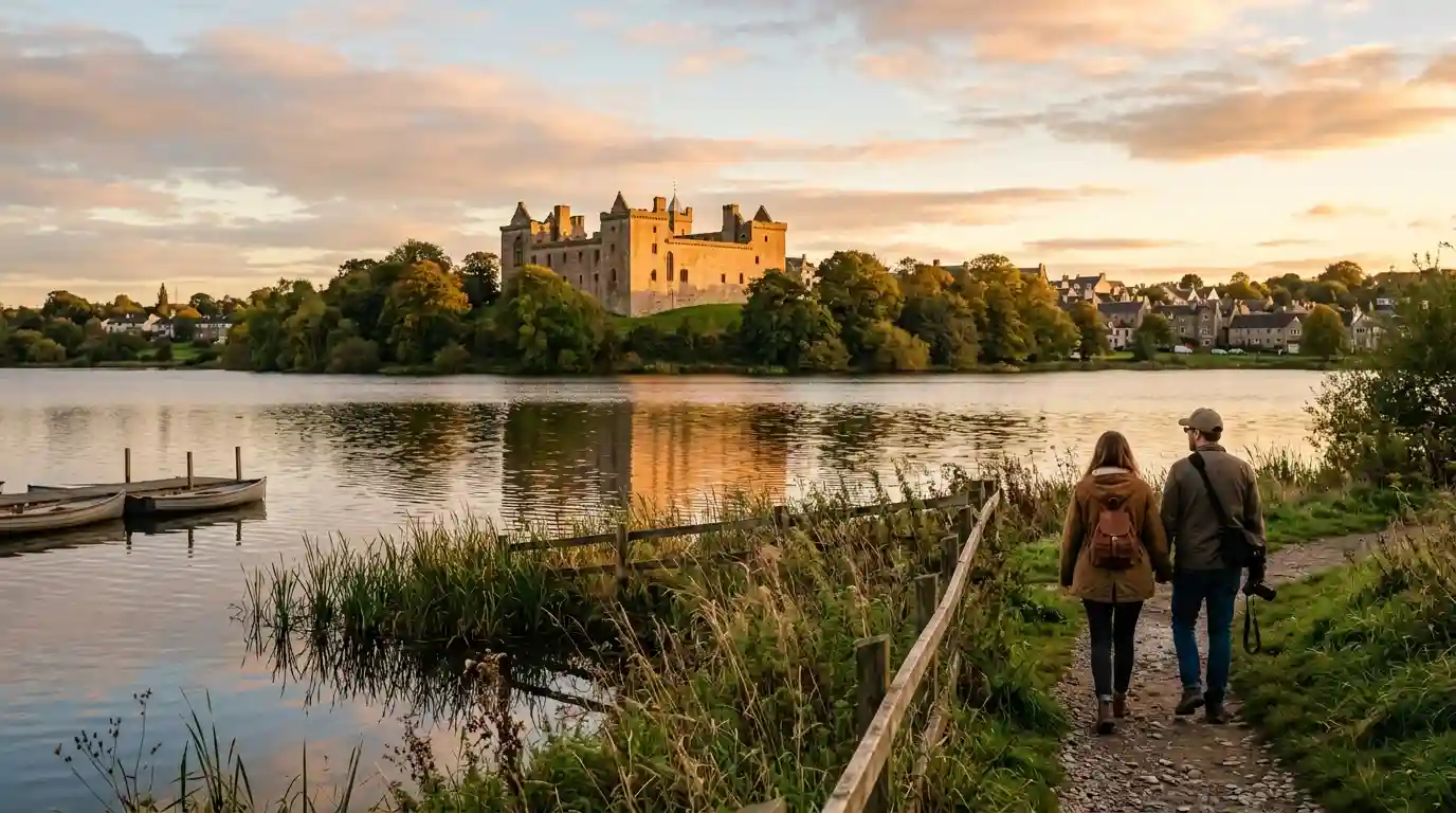 Linlithgow Palace day trip Edinburgh loch Scotland