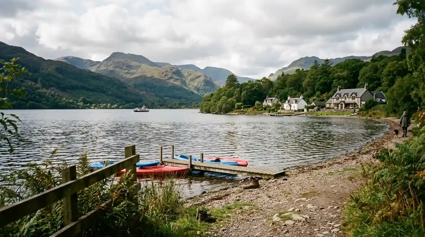 Loch Lomond day trip Edinburgh Scotland scenery