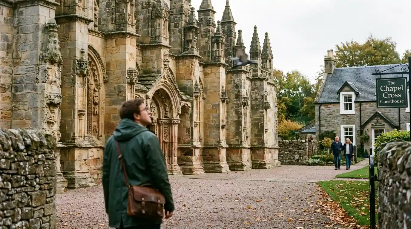 Rosslyn Chapel day trip Edinburgh Da Vinci Code Scotland